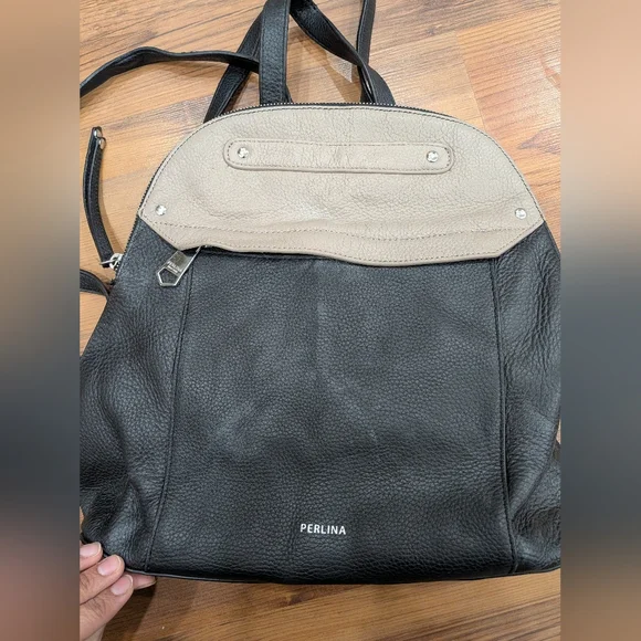 Perlina Leather Backpack - Picture 3 of 7